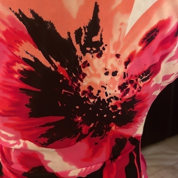 FYLO London top bright orange 🍊 and multi colored top - Picture 6 of 13